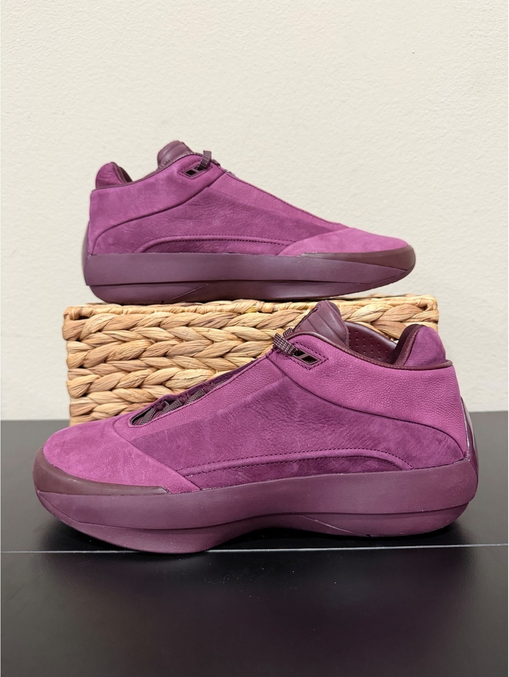 Size 9.5 - Air Joran 40 “Bordeaux”